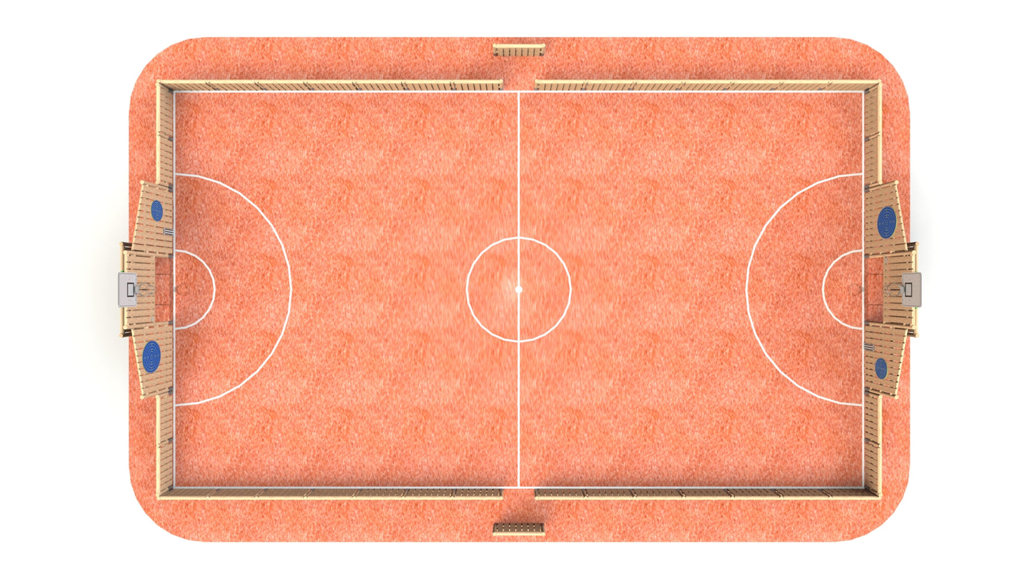 29 x 18m Timber MUGA