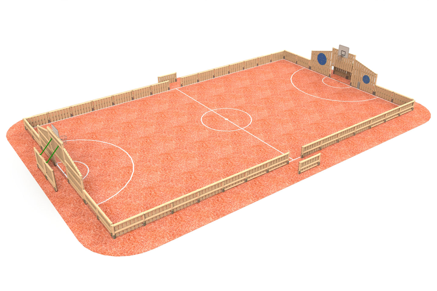 29 x 18m Timber MUGA