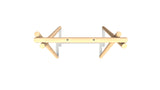 Timber Single Swing Frame Only (2.4m)
