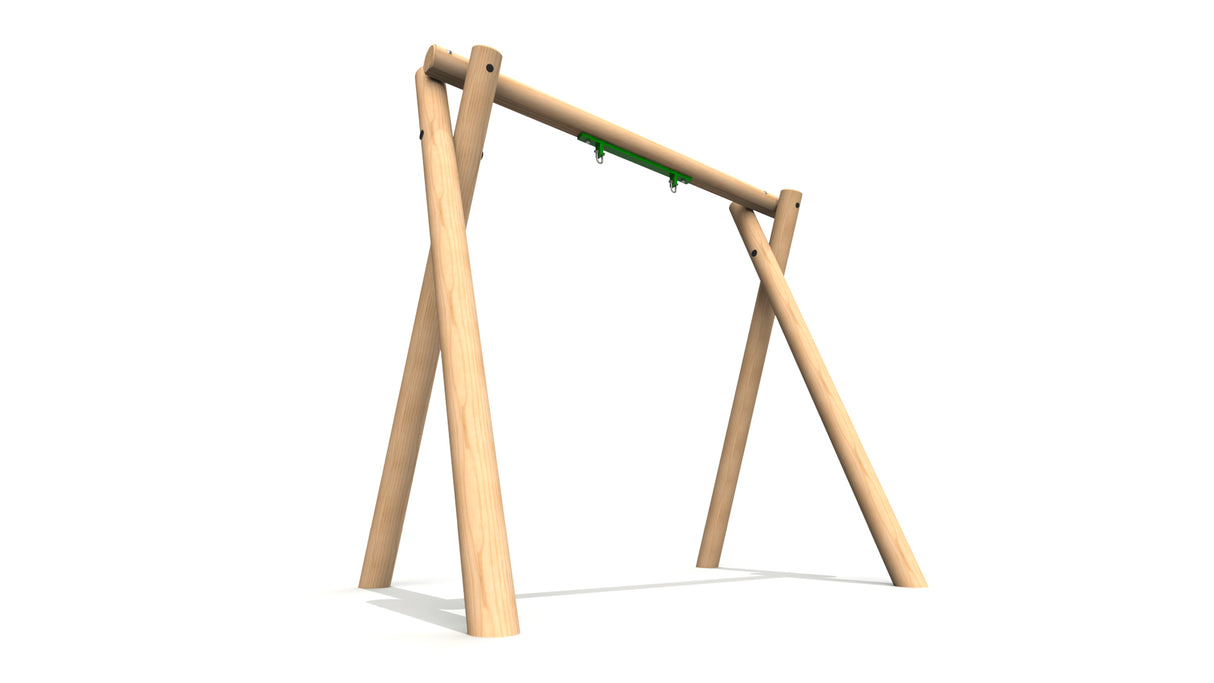 Timber Single Swing Frame Only (2.4m)
