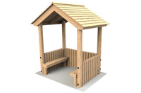 Toddler Shelter with 3 Sides