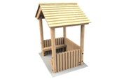 Toddler Shelter with 3 Sides