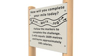 Walk A Mile Sign