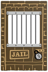 Wild West Jail Play Panel