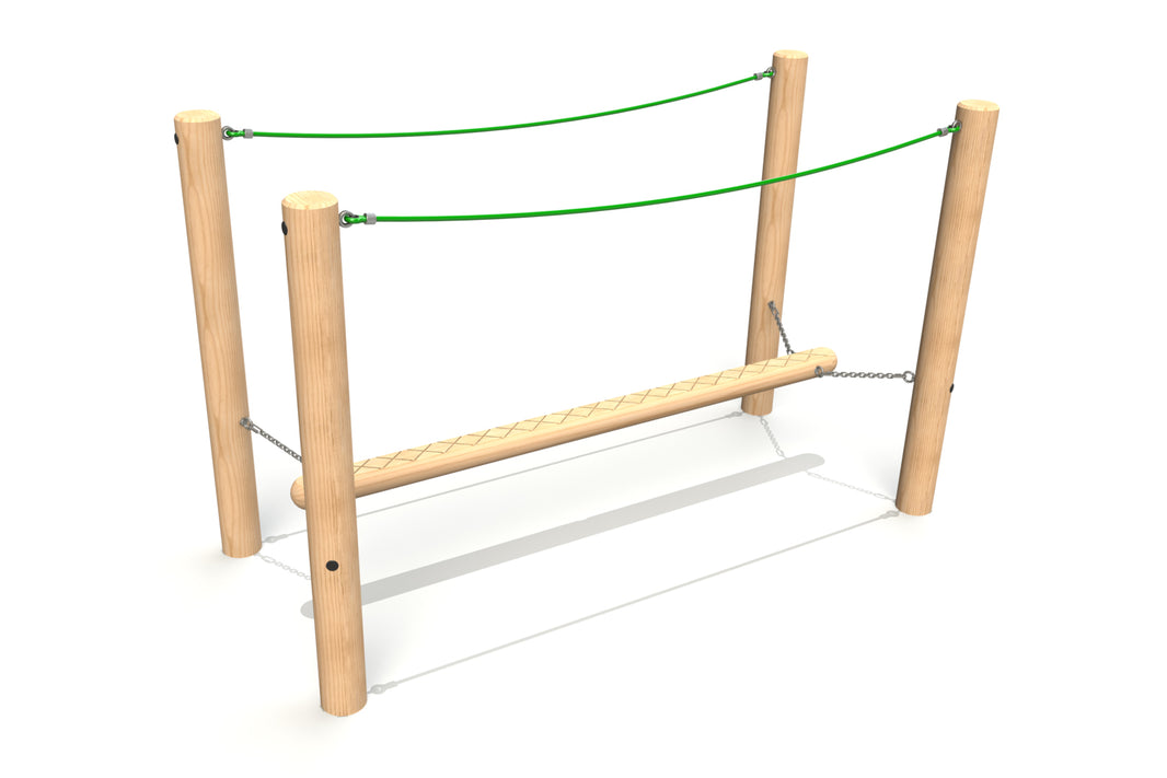 Wobble Log Bridge