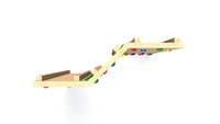 Zig-Zag Sleeper Traverse Wall
