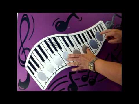 PlayTronic Piano Keys Panel Insert