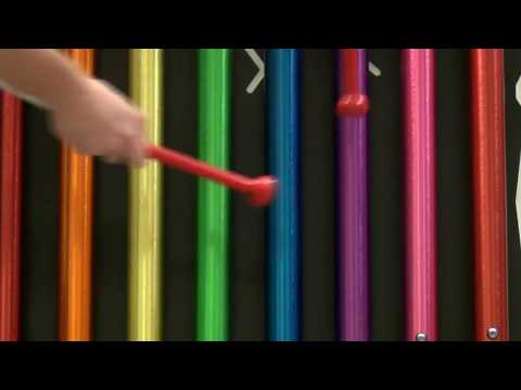 Eco-Tall Tube Chimes with Posts