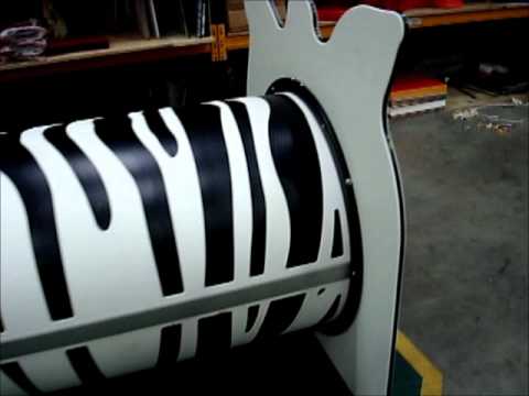 Zebra Crawl Through Play Tunnel