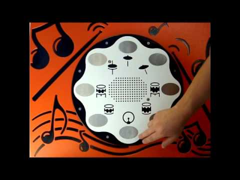 PlayTronic Drums Musical Play Panel