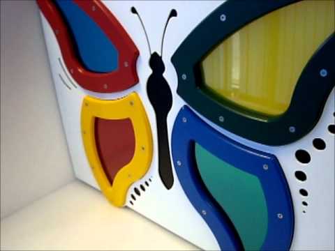 Sparkling Butterfly Play Panel