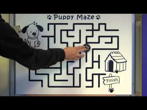 Puppy Maze Play Panel