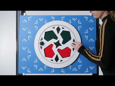 Colour Wheel Kaleidoscope Play Panel