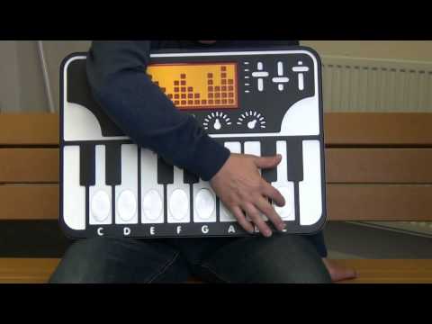 PlayTronic Synth Keyboard Panel Insert