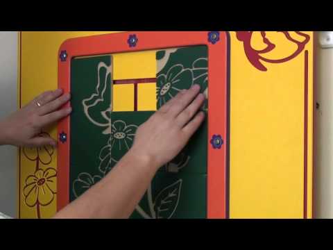 Tile Slide Butterfly Play Panel